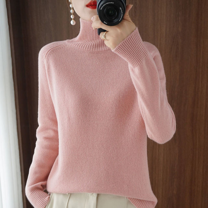 Lina Schlichter Kaschmir-Pullover