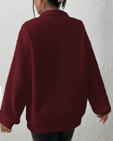 Jennifer - Eleganter Pullover mit Reißverschluss