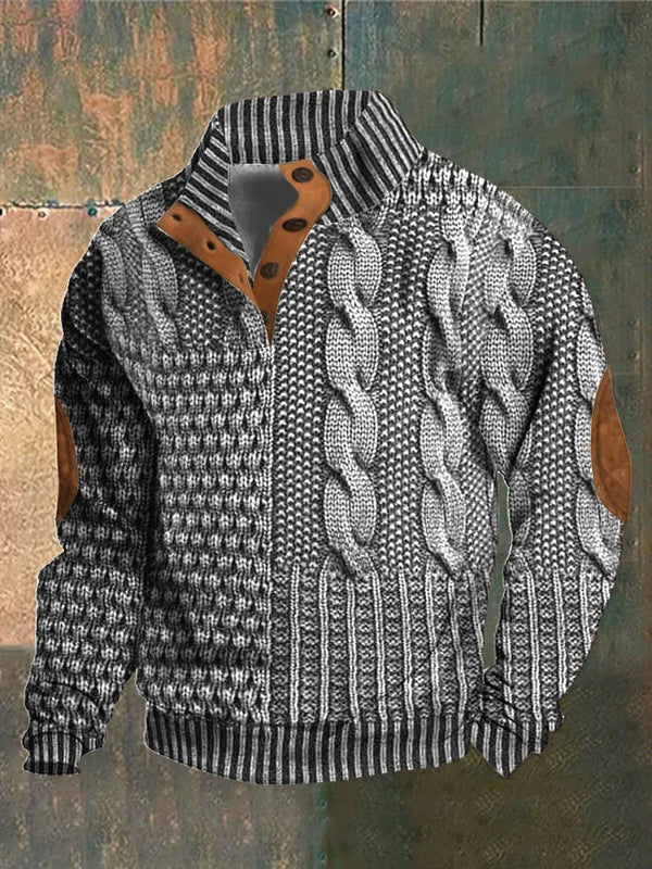 Nilo - Moderner Strick Pullover für Herren