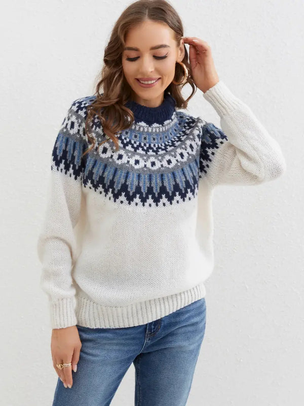 Claudine - Bezaubernder Pullover mit Muster