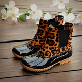 BuckBoot Runde Zehen Warme Stiefel