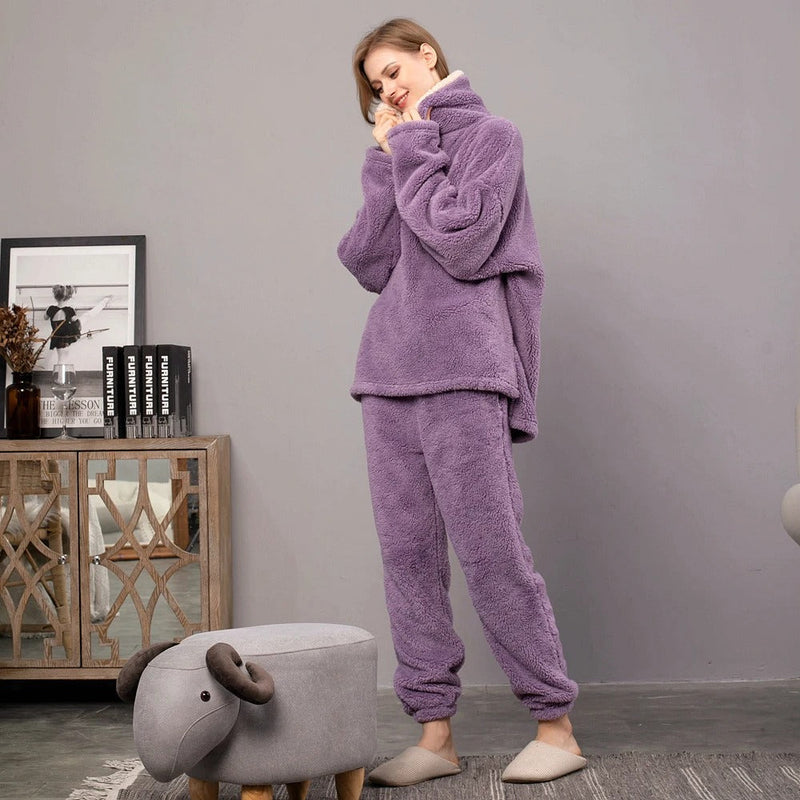 Kathy - Premium-Fleece-Pyjama-Set