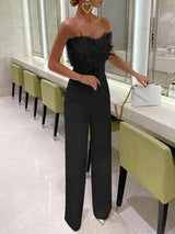 Bella - Eleganter Jumpsuit mit Röhrentop