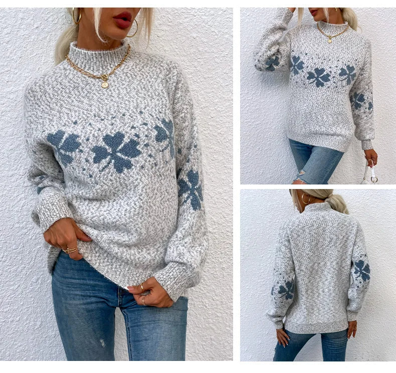 Anabel - Moderner Rollkragenpullover