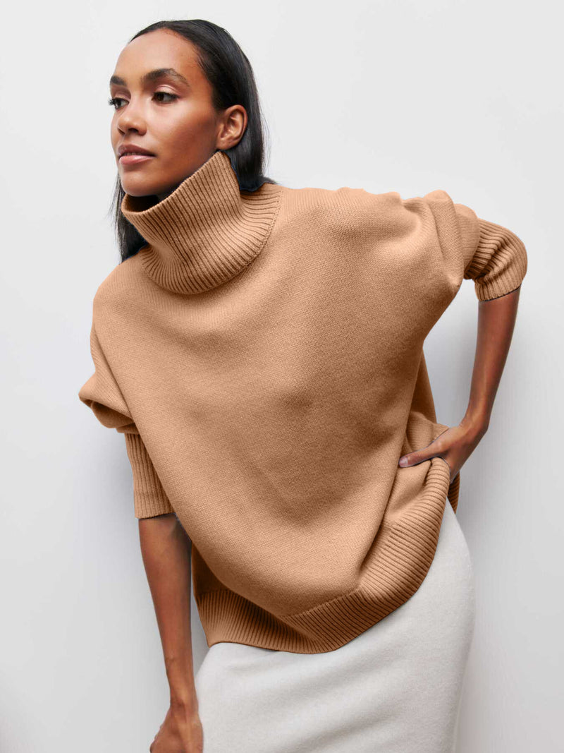 Alvida - Relaxed Knit Rollkragenpullover