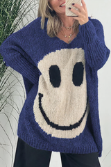 Anabel - Stylischer Smiley-Pullover