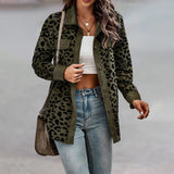 Bella - Trendige leopardendruck jacke