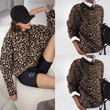 Christine Panther Print Pullover