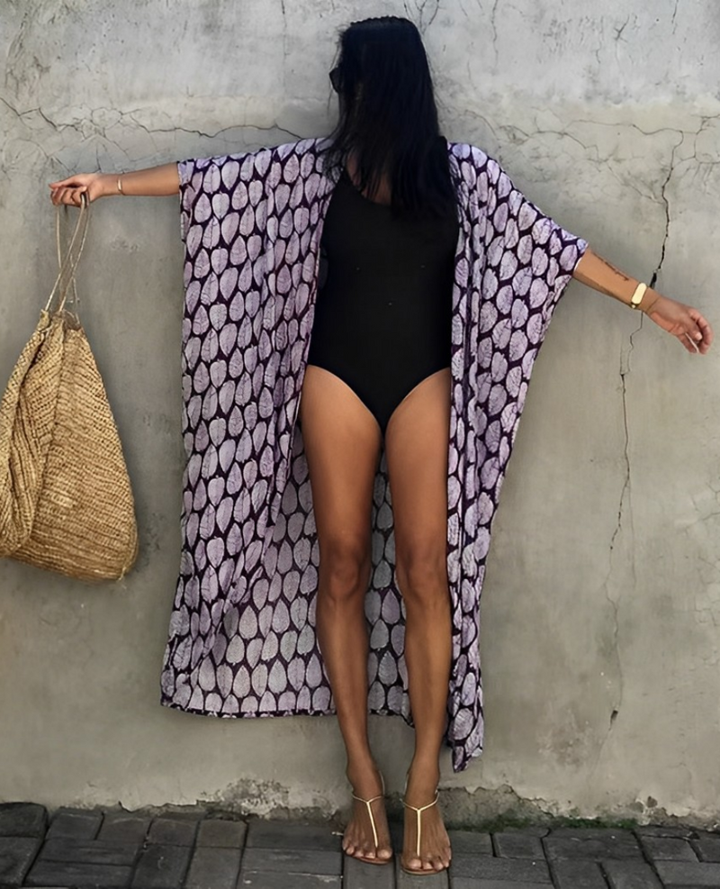 Palm Isle - Sexy Strand-Kimono-Robe