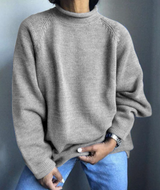 Jersey - Einfarbiger Pullover