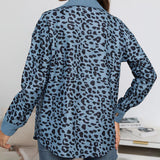 Bella - Trendige leopardendruck jacke