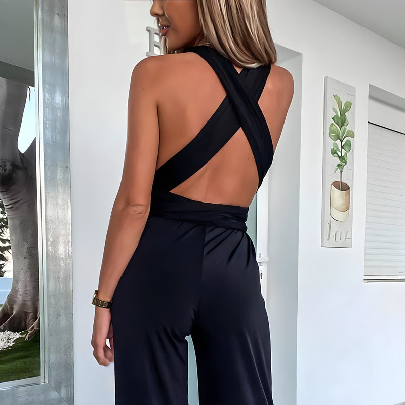 Ulyssa - Sommerlicher Jumpsuit mit weitem Bein