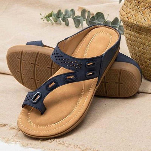 Chloe - Retro Flip Flops Sommer Sandalen