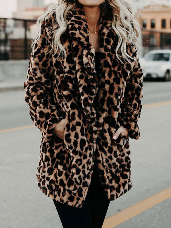 Lindsay - Leopard Winterjacke