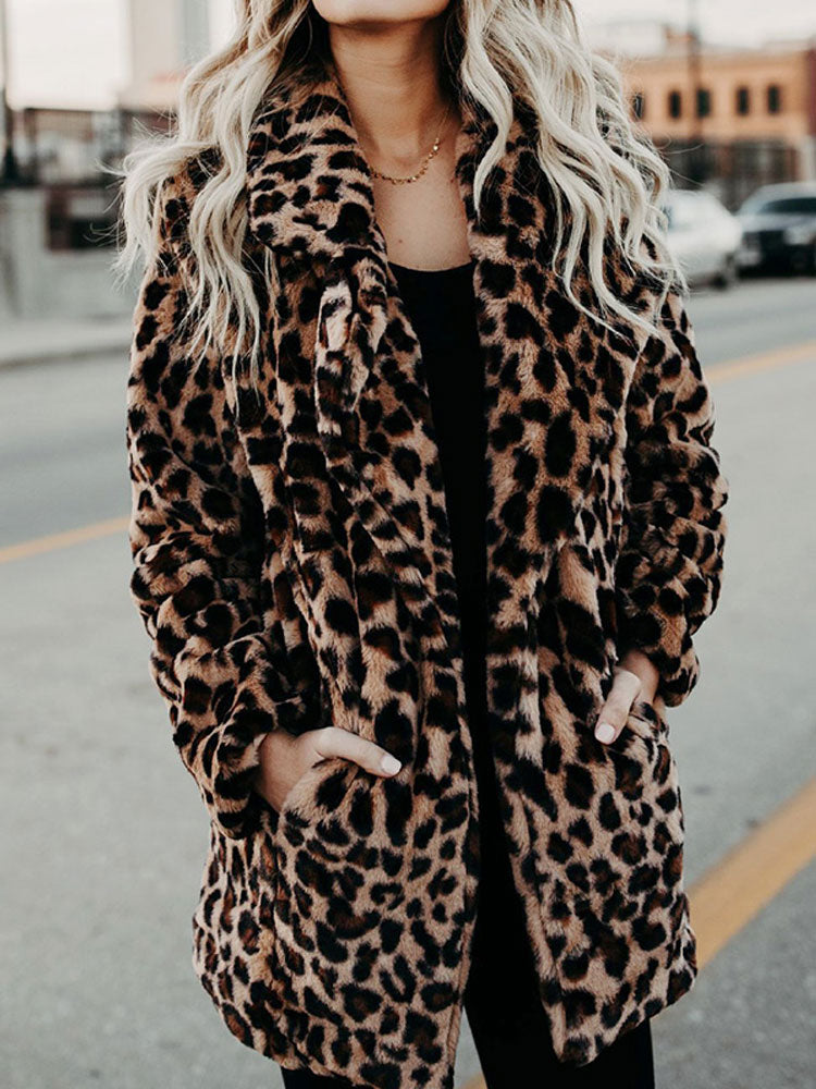 Lindsay - Leopard Winterjacke