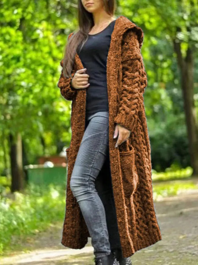 Amihan - Warme & gestrickte Strickjacke