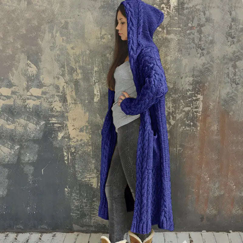 Amihan - Warme & gestrickte Strickjacke