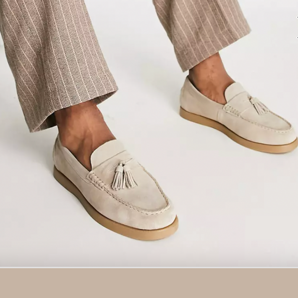 LENO - Klassische Herren Loafers aus Wildleder