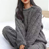Andrea - Damen-Pyjama-Set aus Fleece