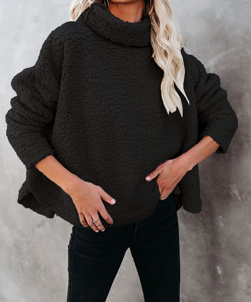 Evelyn - Teddy Rollkragenpullover