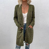 Katya - Lange lässige Strickjacke