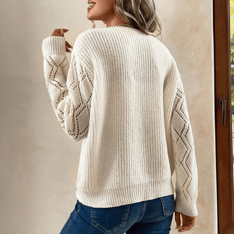 Grasya - Bequemer modischer Strickpullover