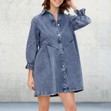 Divina - Denim Sommekleid