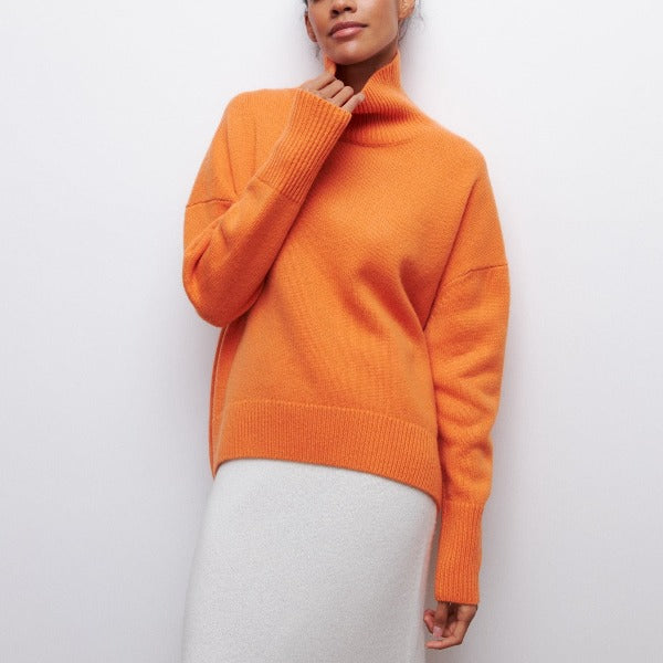 Wilhelmina - Rollkragenstrickpullover