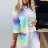 Viera - Langärmelige Tie-Dye-Blazer