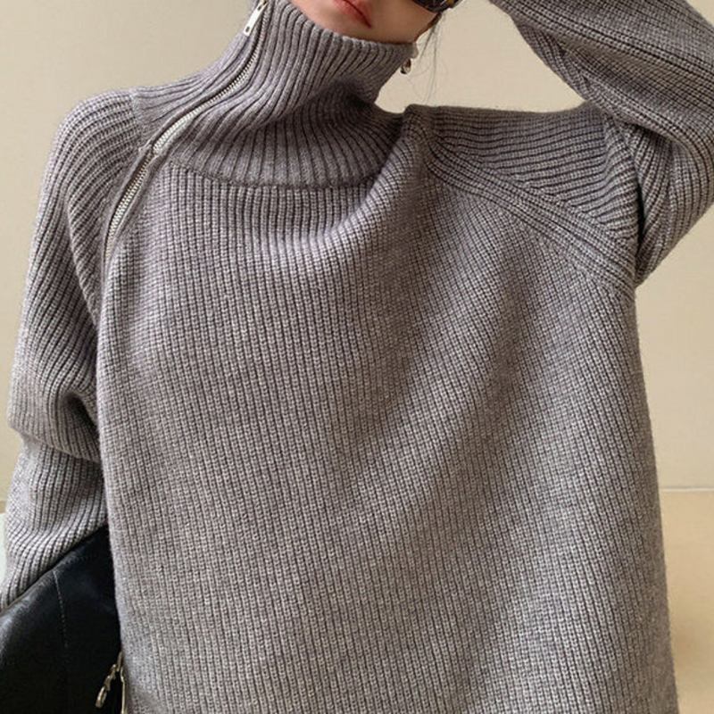 Czarina - Hochgeschlossener Pullover