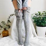 Haven Gestrickte Overknee-Socken