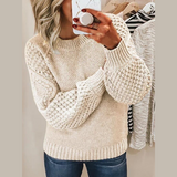 Jacqie Mock-neck Strickpullover