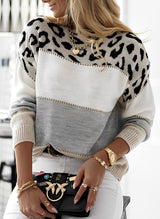 Exotic Leoparden - Strickpullover