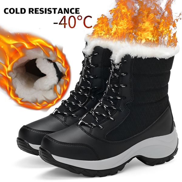 Super Heated Warme Plüsch-Schneestiefel