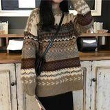 Irene - Damen Vintage Pullover