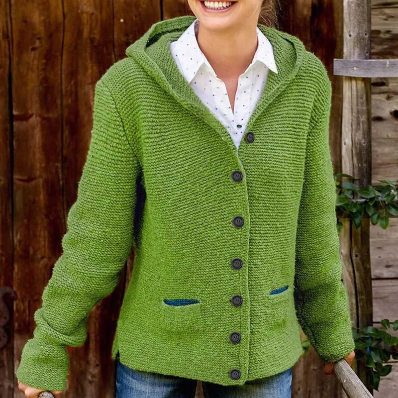 Natalia - Warmer italienischer Strick-Cardigan für Frauen