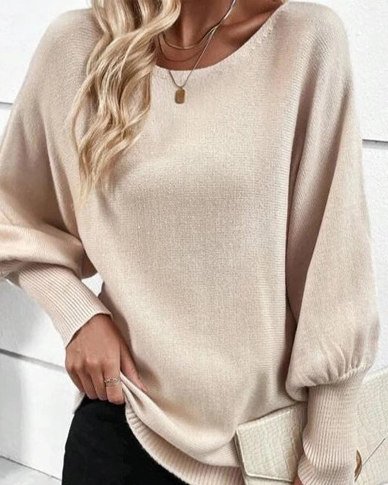 Shedi -Baggy Eleganter Pullover