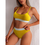 Tegan - Bikini-Badebekleidung mit hoher Taille