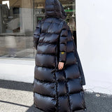 Andrea - Dicke Kapuzen-Daunenjacke mit Puffer