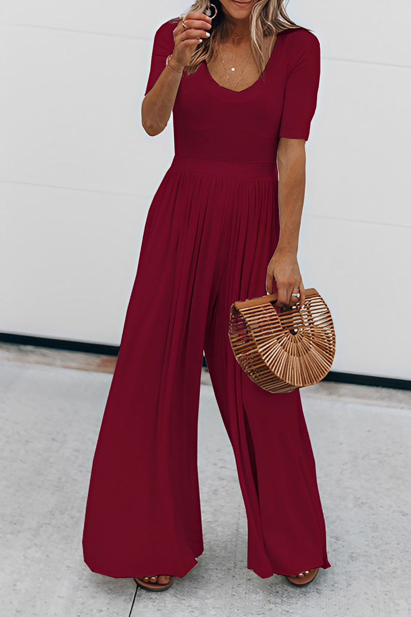 Doriana - U-Neck Jumpsuit