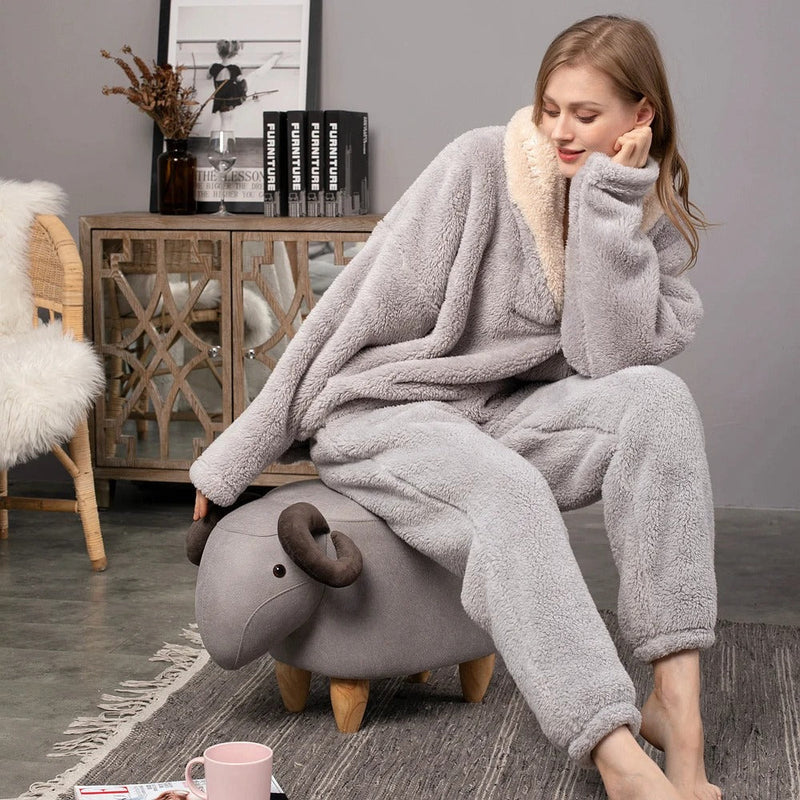 Kathy - Premium-Fleece-Pyjama-Set
