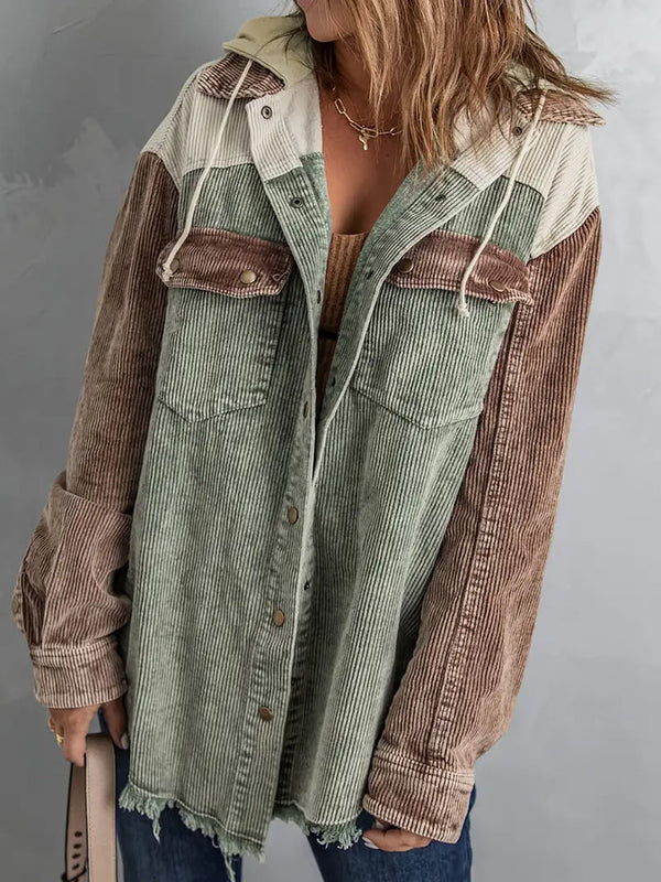 Marina - Schöne & Gemütliche Vintage Cord Jacke