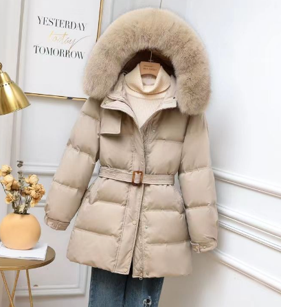 Amber - Winterjacke mit Abnehmbarer Kapuze