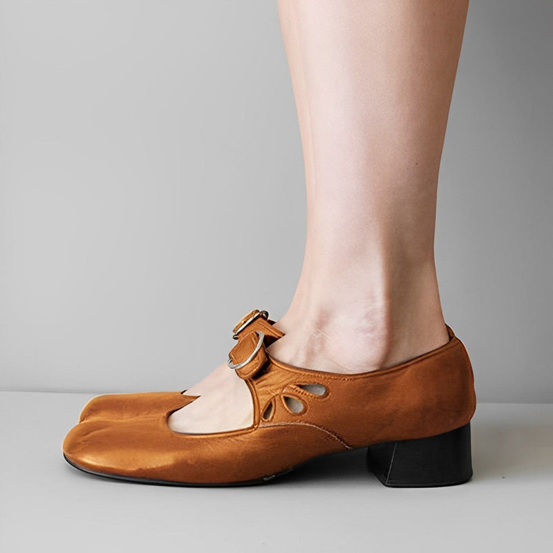 Velana - Schnalle Shallow Einzelne Schuhe