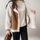 Alana - Sherpa Biker Jacket