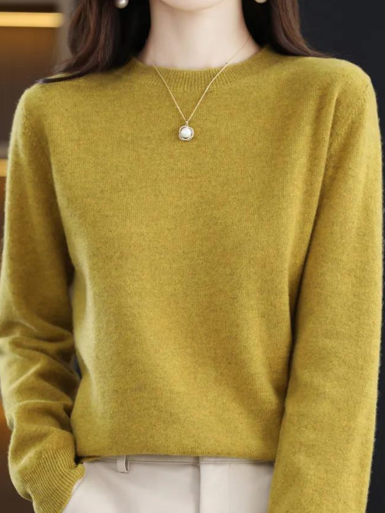 Livia - gestrickter Pullover aus Kaschmirwolle