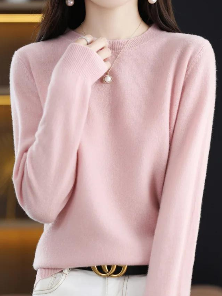 Livia - gestrickter Pullover aus Kaschmirwolle